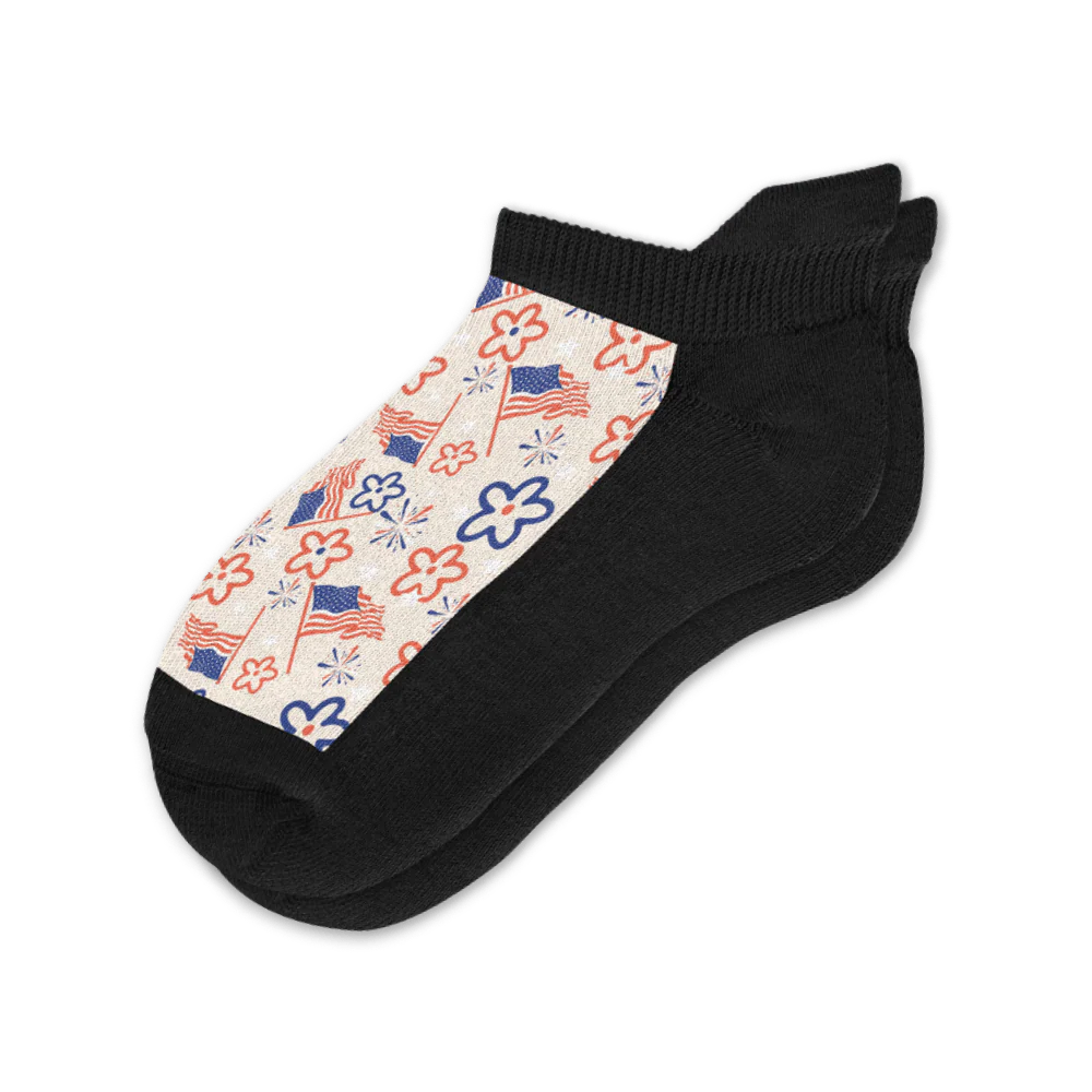 American Nostalgia Ankle Socks