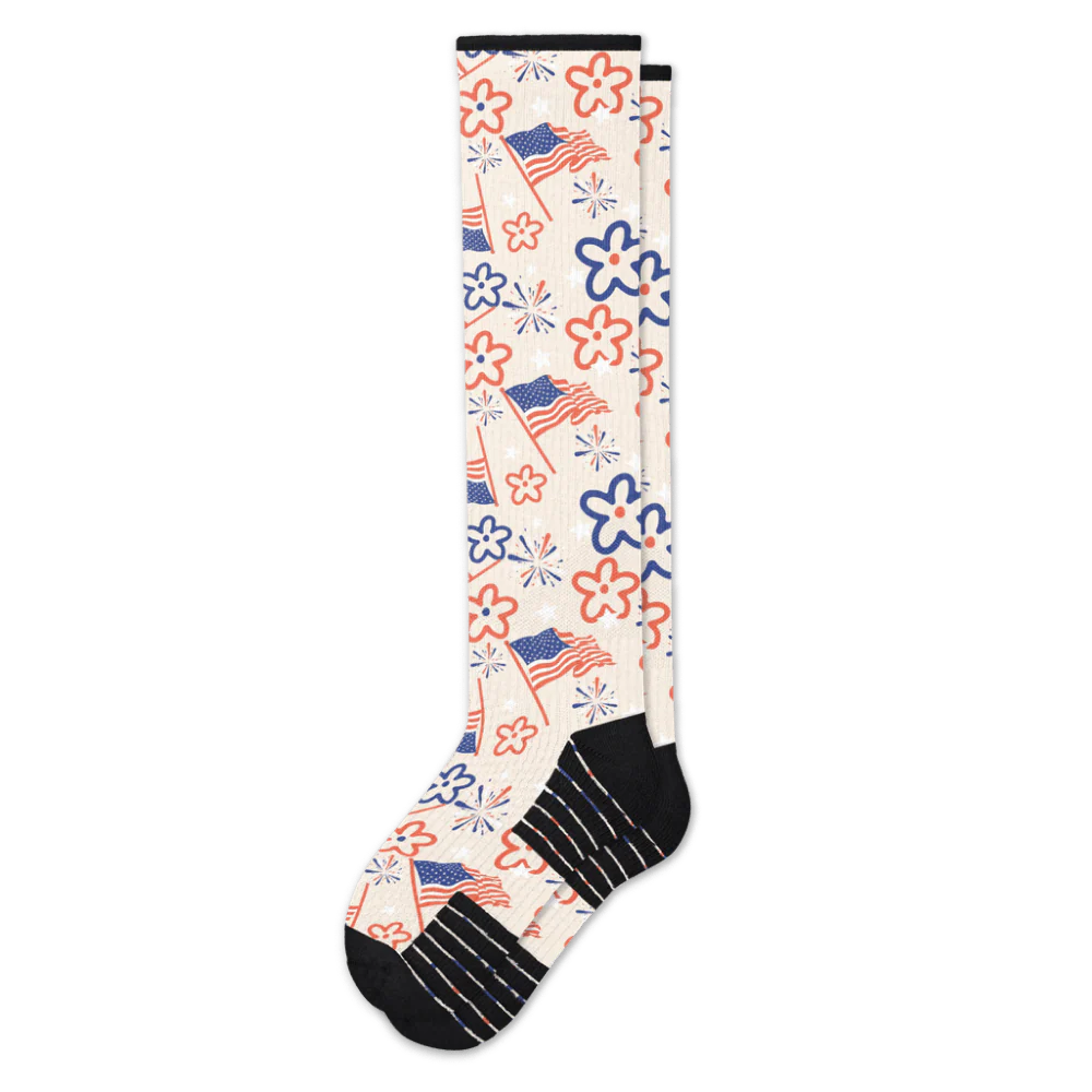 American Nostalgia Compression Socks