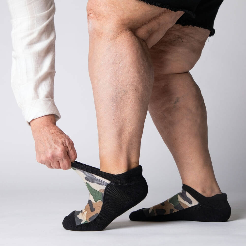 Army Camo Ankle Socks - Image 3