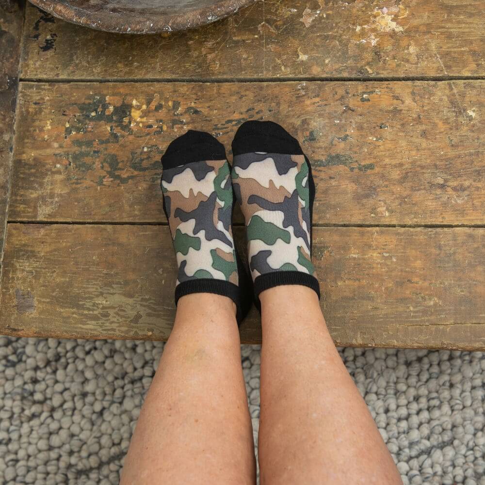 Army Camo Ankle Socks - Image 4