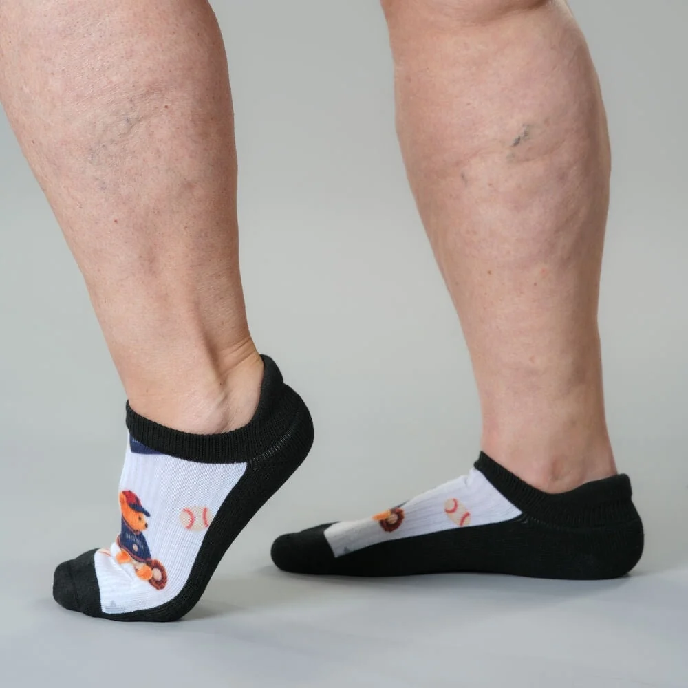 Baseball Bears Ankle Socks - Image 3