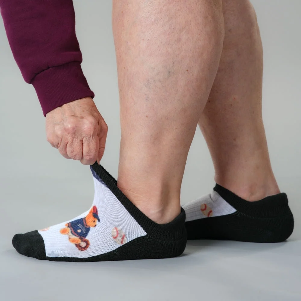 Baseball Bears Ankle Socks - Image 4