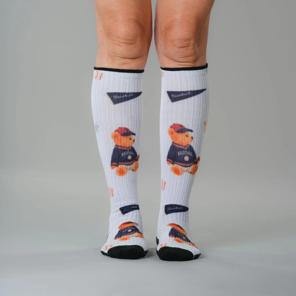 Baseball Bears Compression Socks - Image 3