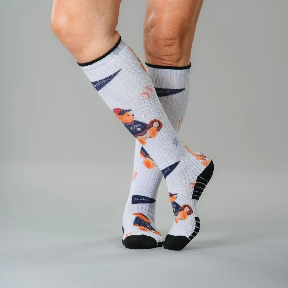 Baseball Bears Compression Socks - Image 4