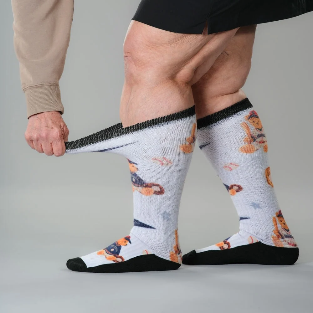 Baseball Bears EasyStretch™ Socks - Image 4