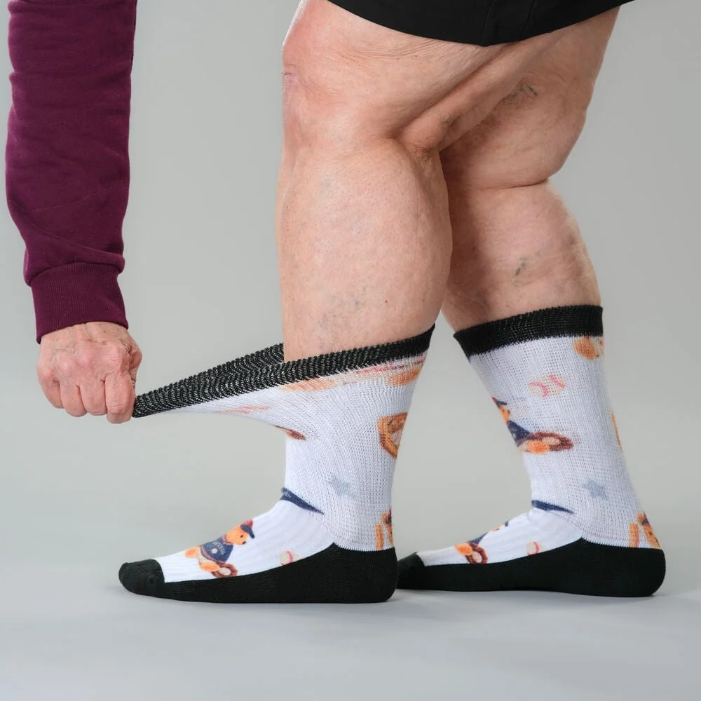 Baseball Bears EasyStretch™ Socks - Image 7