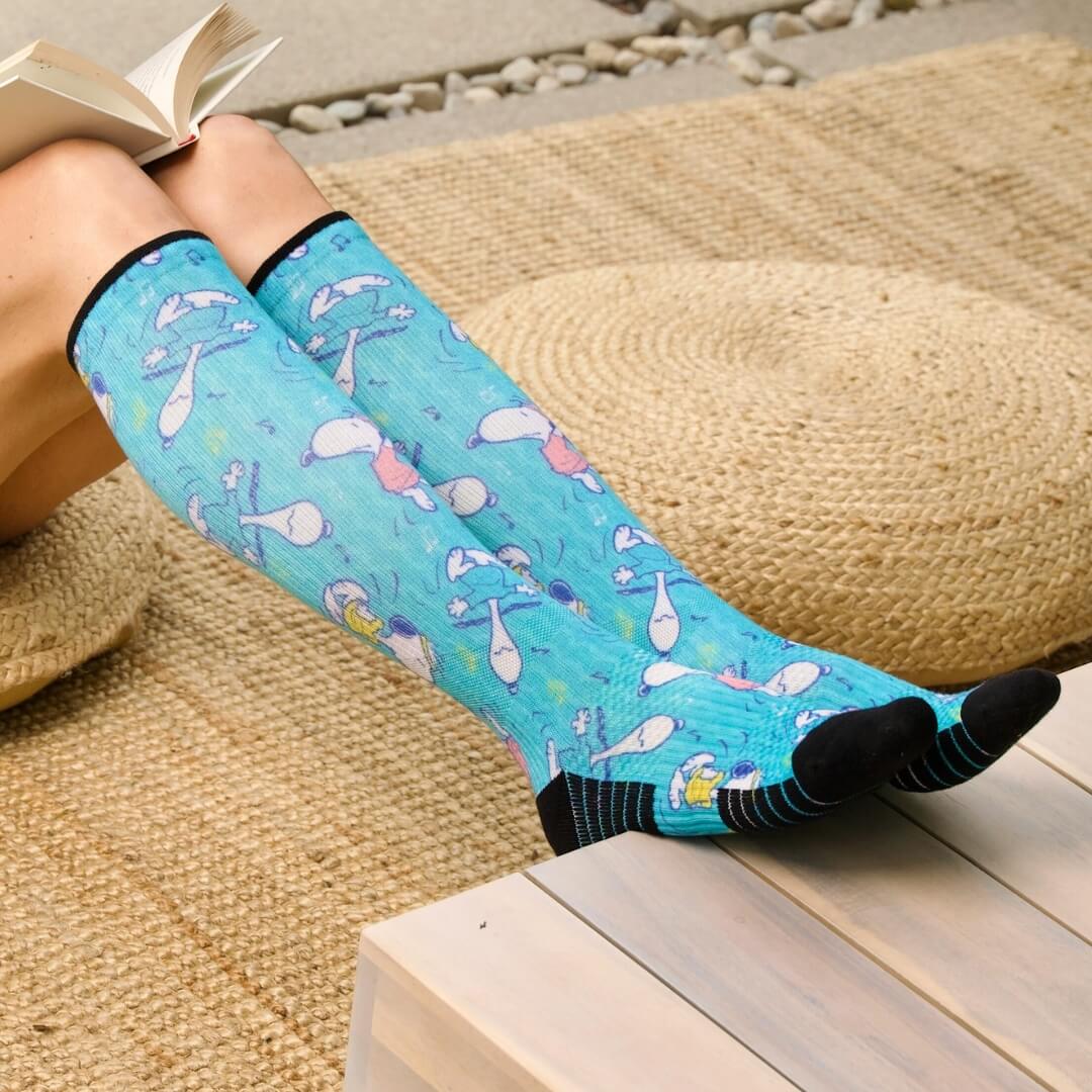 Beagle Ballet Compression Socks - Image 4