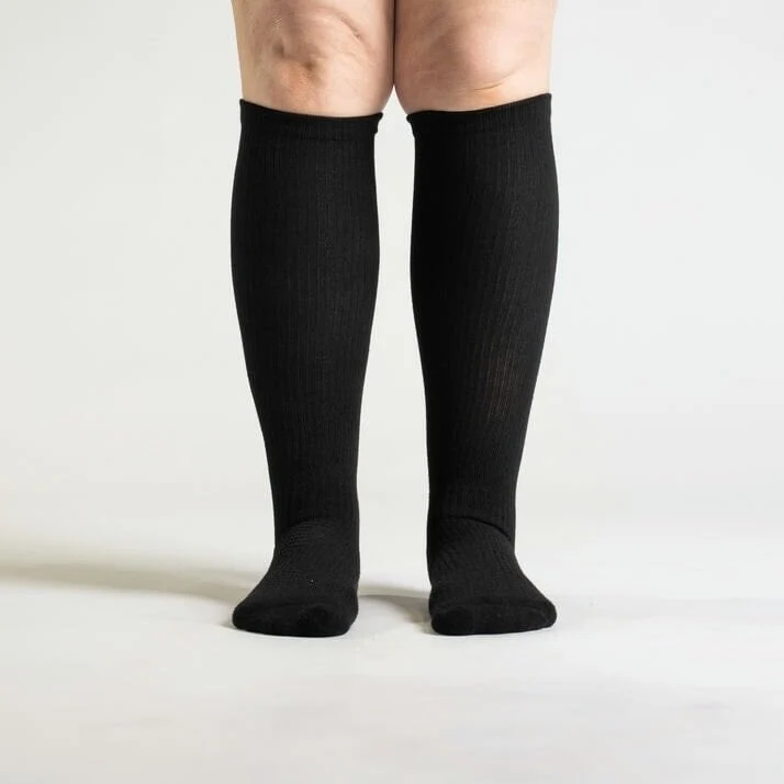 Black Compression Socks Bundle 12-Pack - Image 2