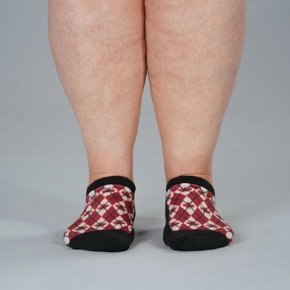 Canadian Argyle Ankle Socks - Image 2