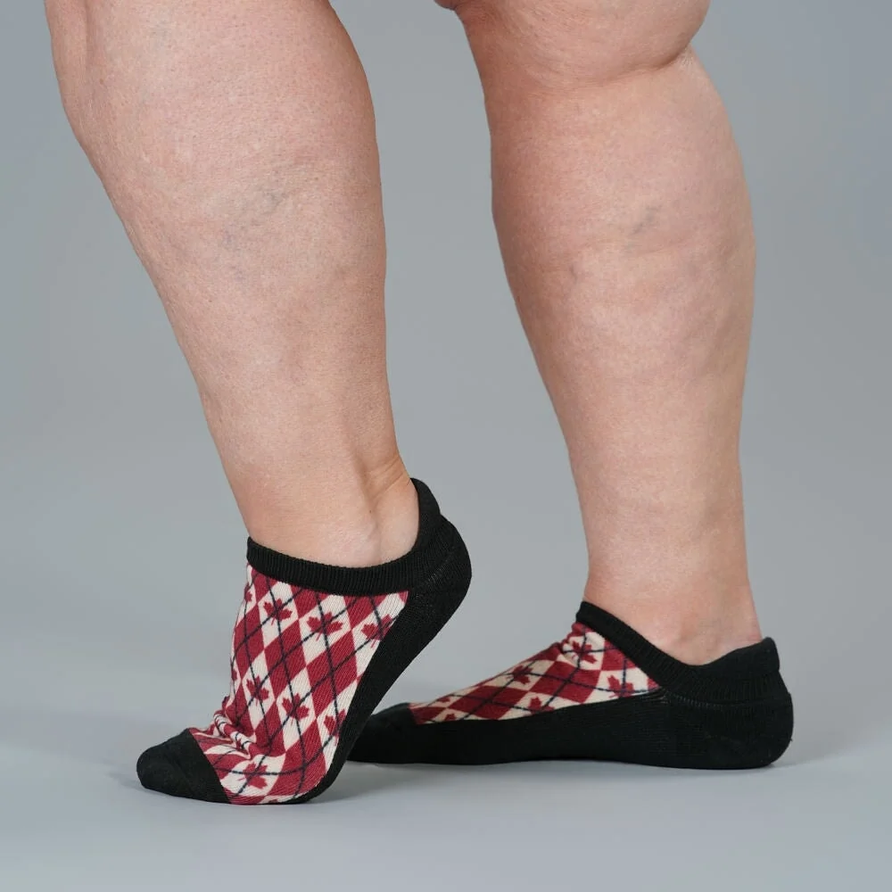 Canadian Argyle Ankle Socks - Image 3