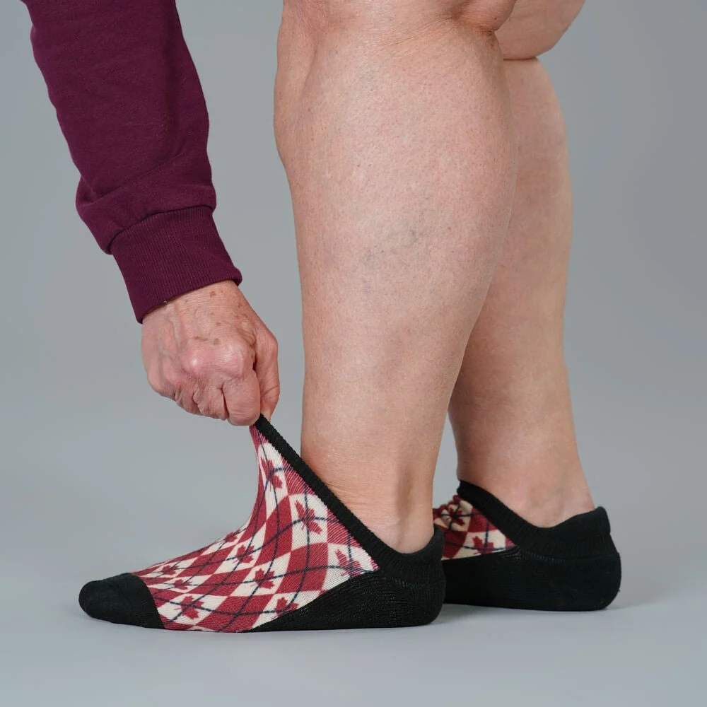 Canadian Argyle Ankle Socks - Image 4