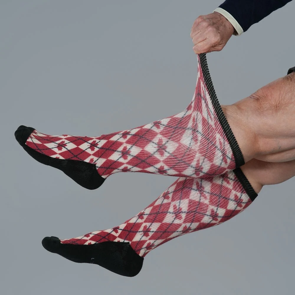 Canadian Argyle EasyStretch™ Socks - Image 5