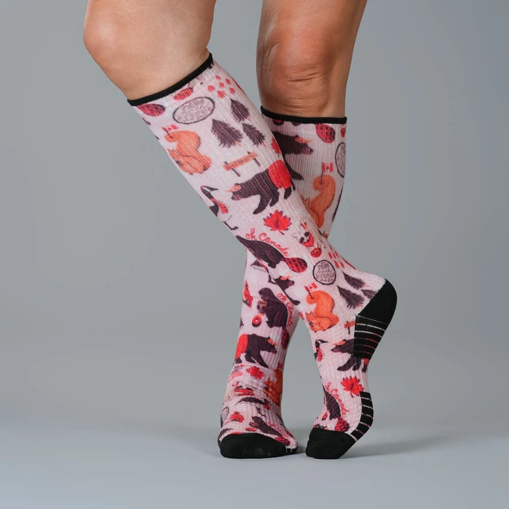 Canadian Critters Compression Socks - Image 3