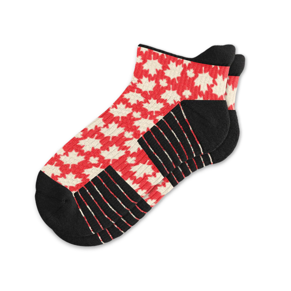 Canadian Maple Ankle Compression Socks
