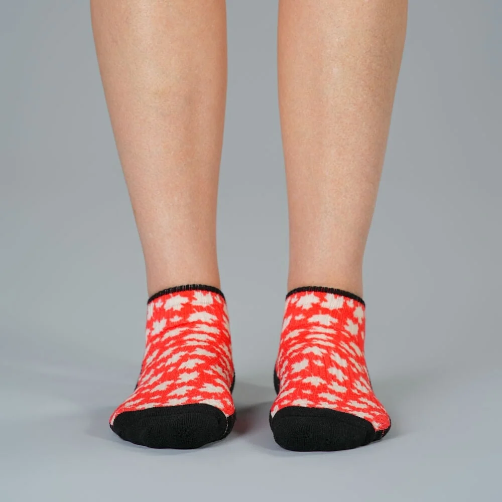 Canadian Maple Ankle Compression Socks - Image 2