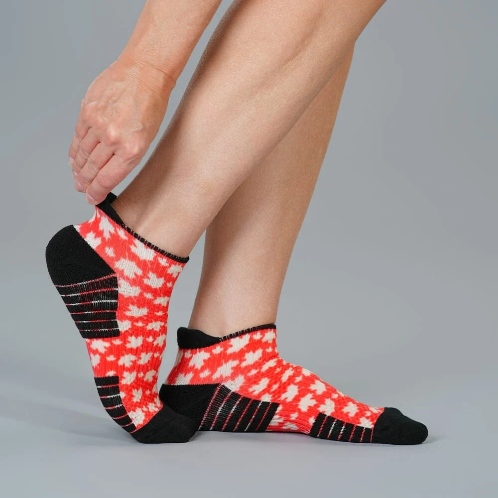 Canadian Maple Ankle Compression Socks - Image 3