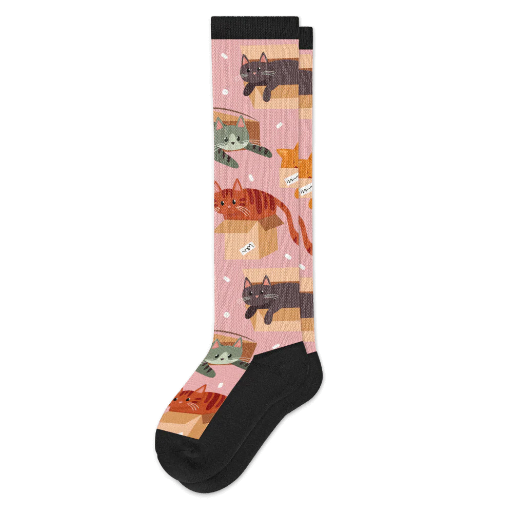 Cats in Boxes EasyStretch™ Socks