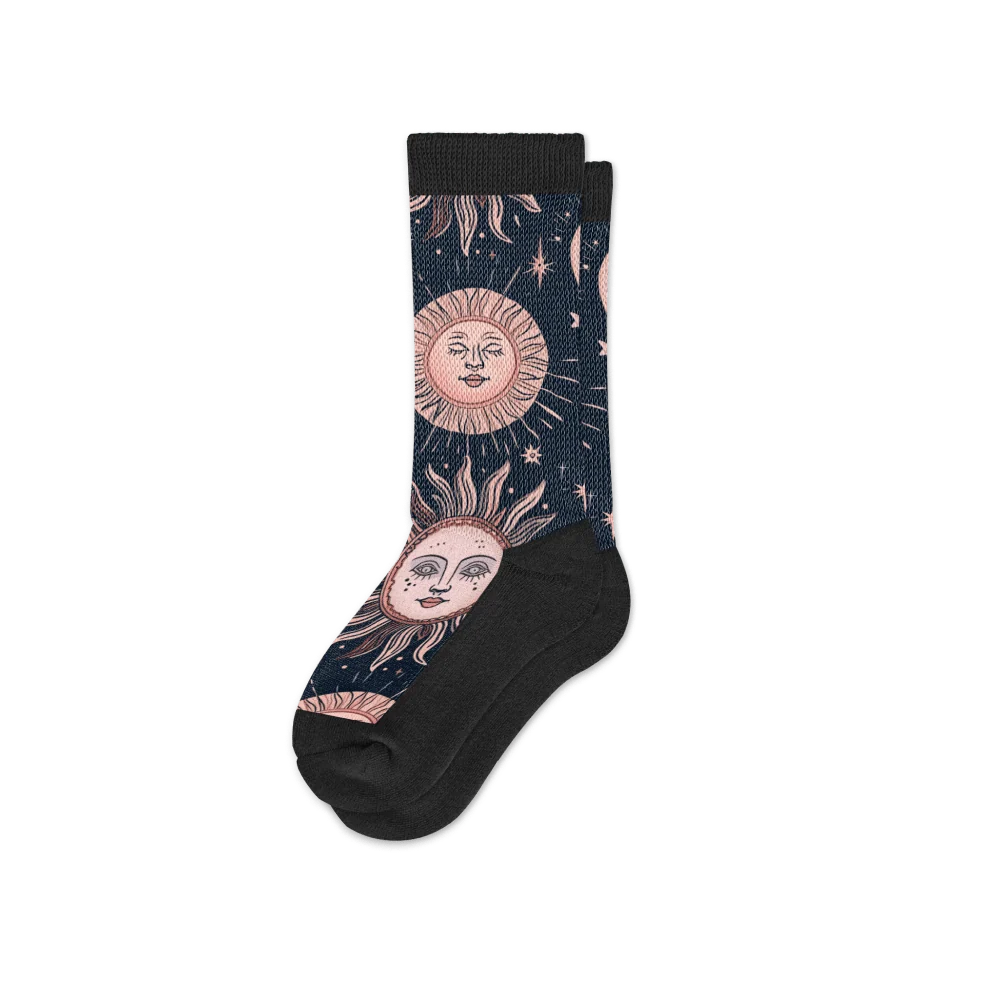 Celestial Moon EasyStretch™ Socks - Image 2