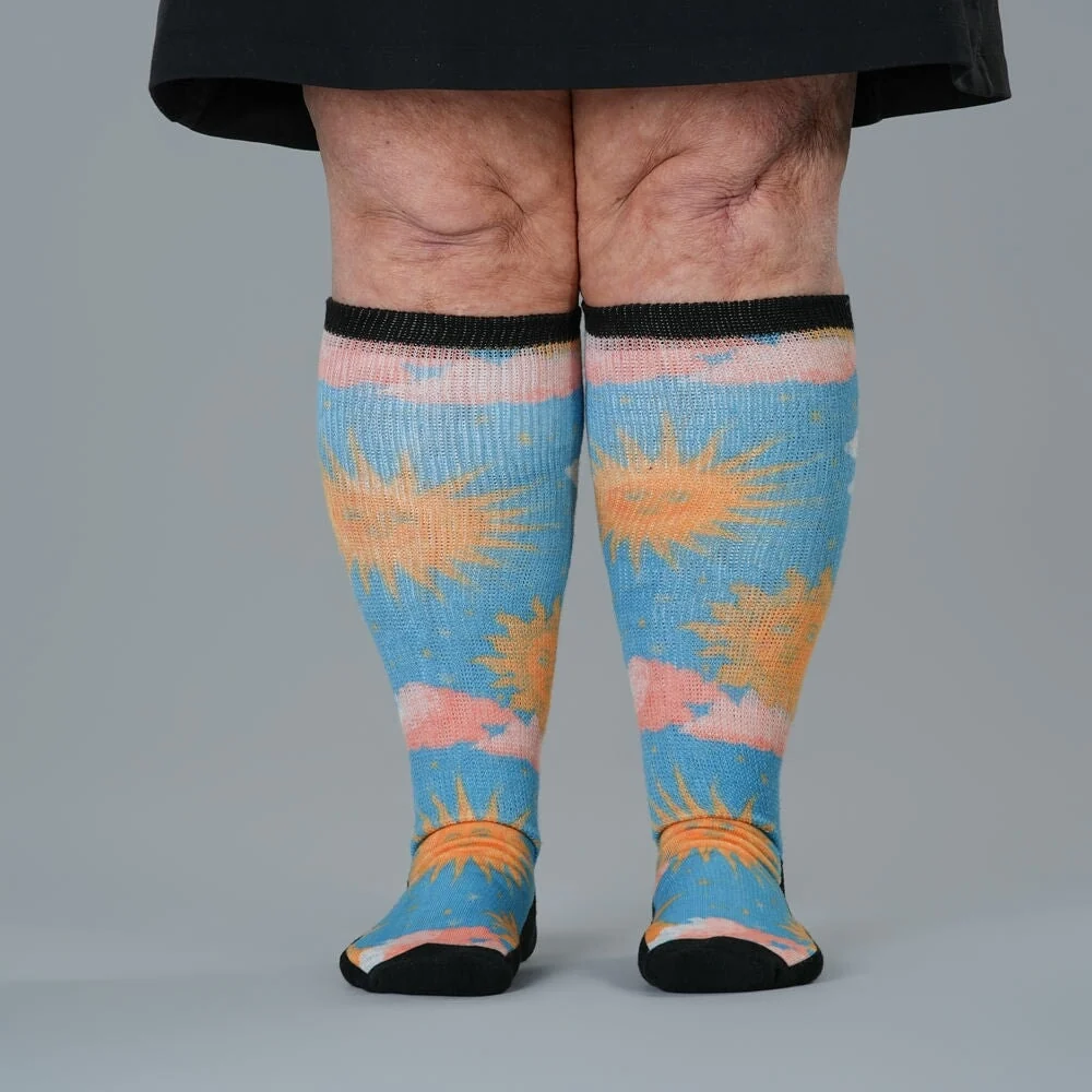 Celestial Summer EasyStretch™ Socks - Image 3
