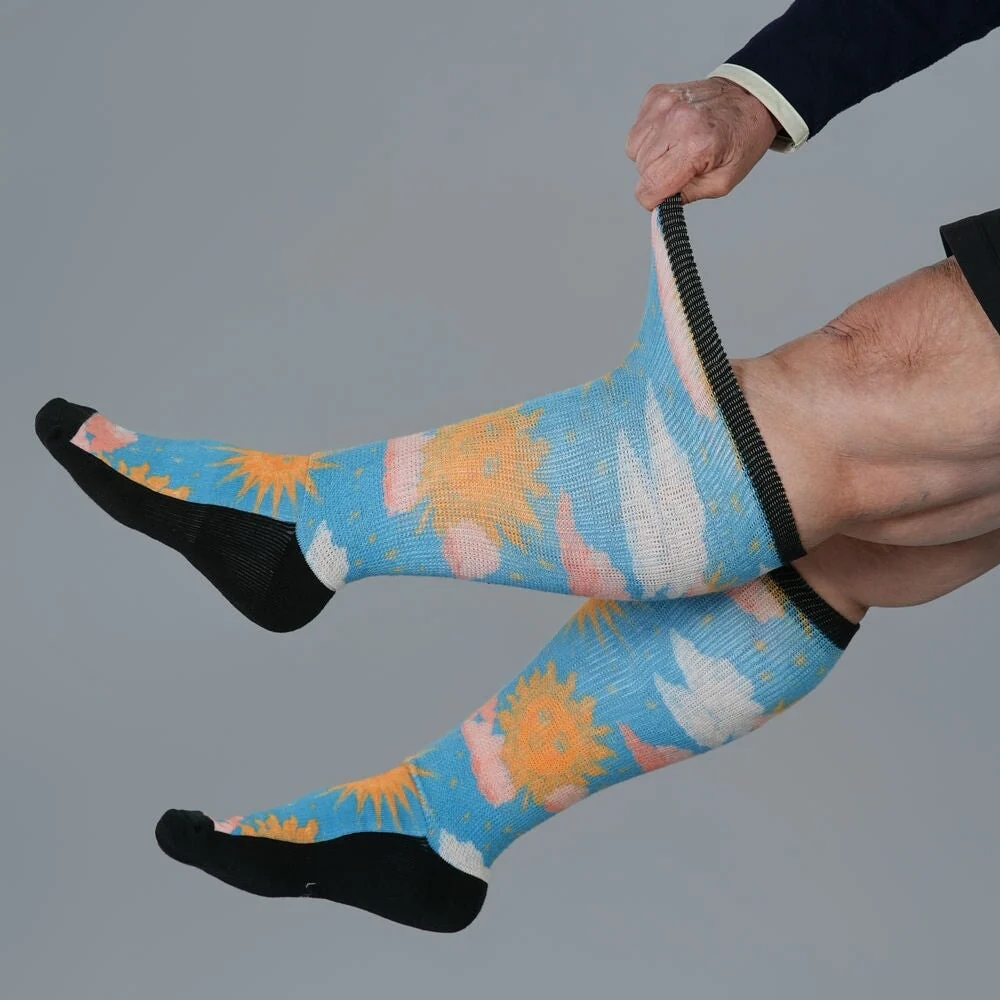 Celestial Summer EasyStretch™ Socks - Image 5