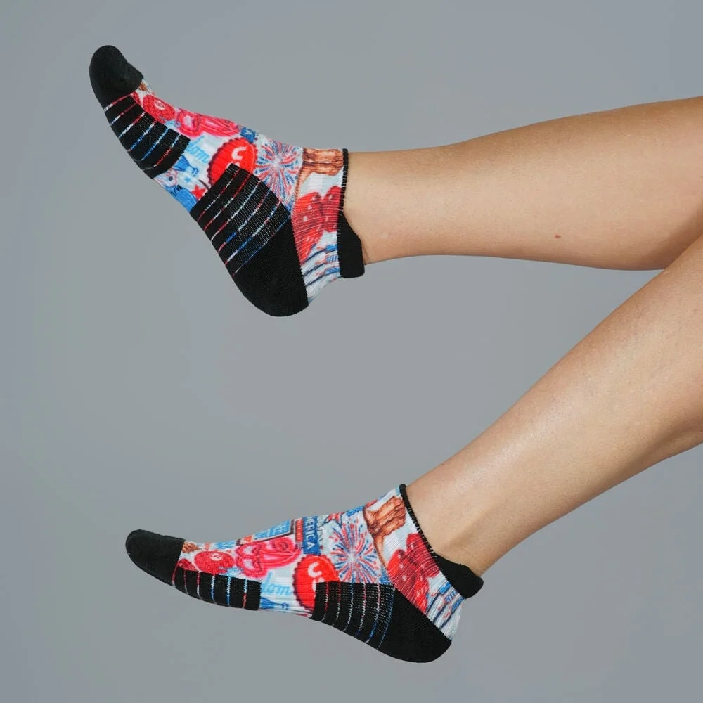 Classic Americana Ankle Compression Socks - Image 4