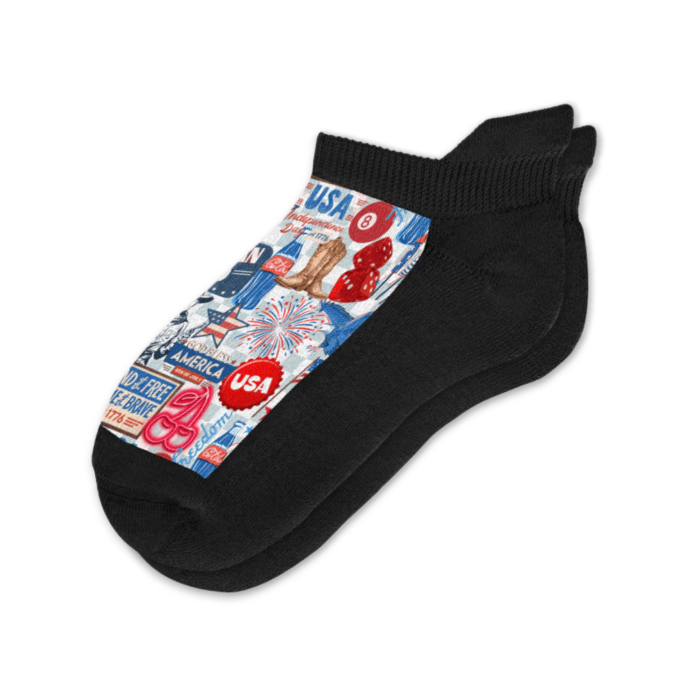 Classic Americana Ankle Socks