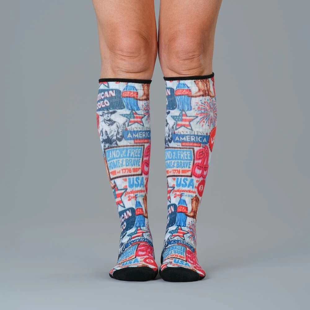 Classic Americana Compression Socks - Image 2