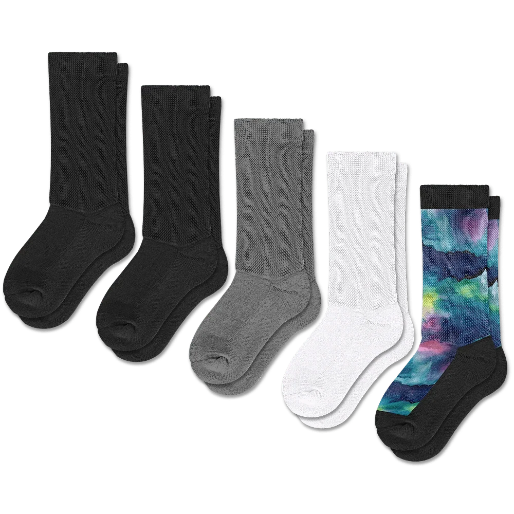 Classic Comfort EasyStretch™ Socks Bundle 5-Pack - Image 2