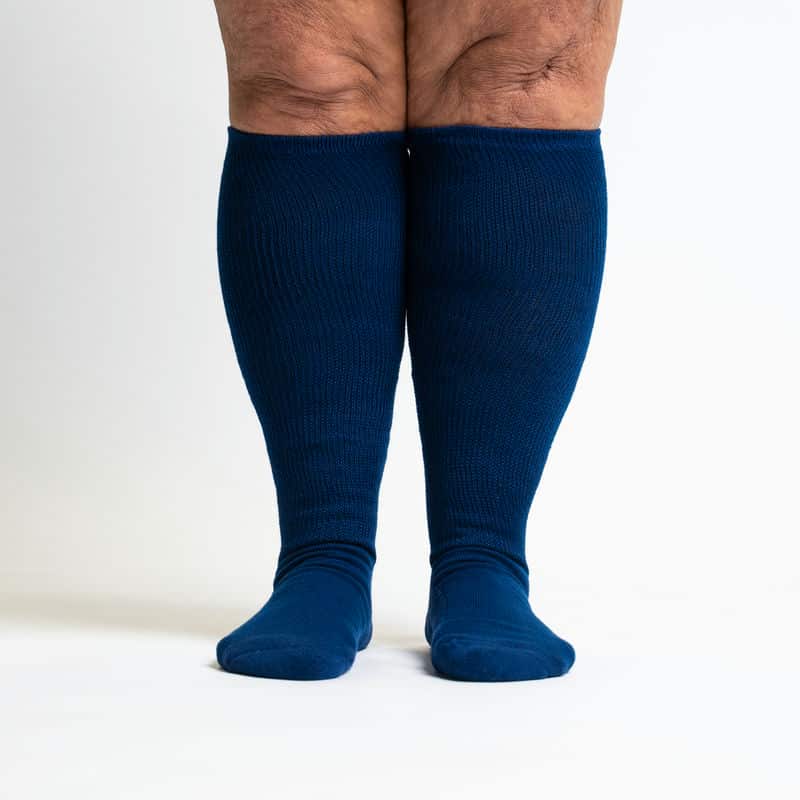 Navy Blue EasyStretch™ Socks - Image 3