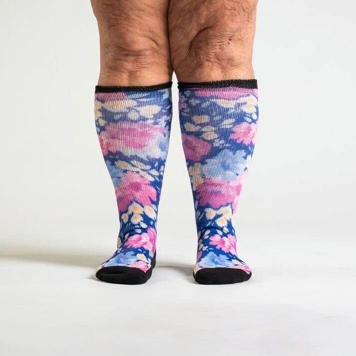 Flower Power EasyStretch™ Socks Bundle 3-Pack - Image 4