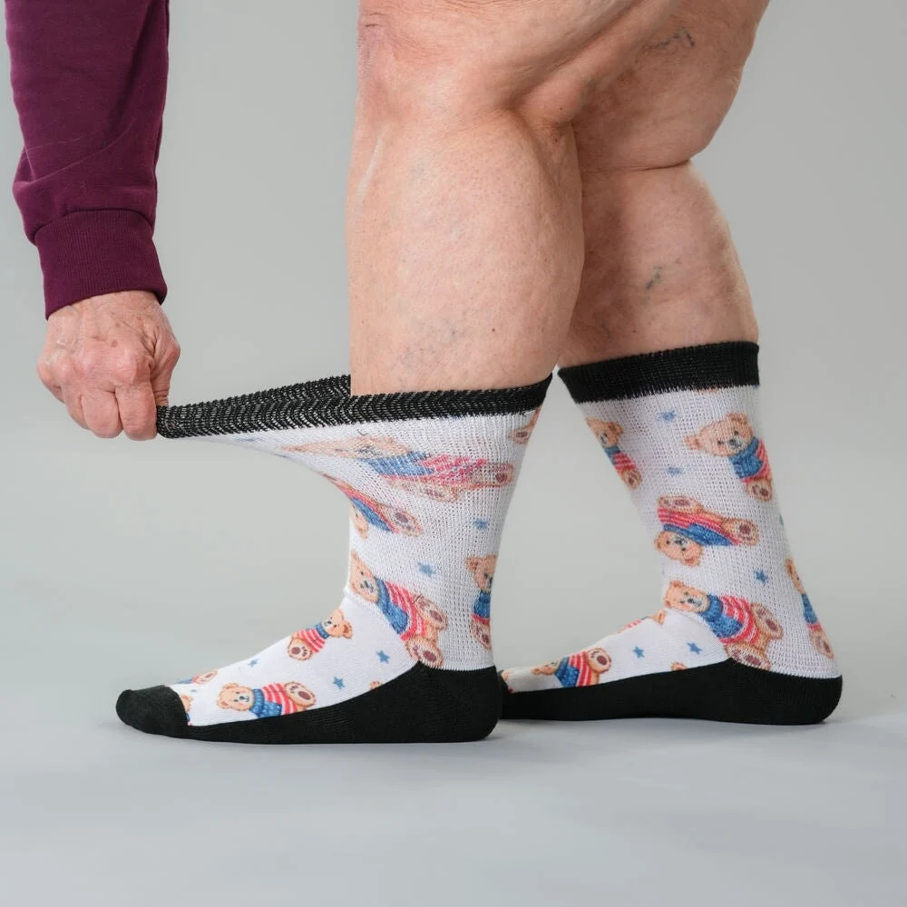 Freedom Bears EasyStretch™ Socks - Image 7