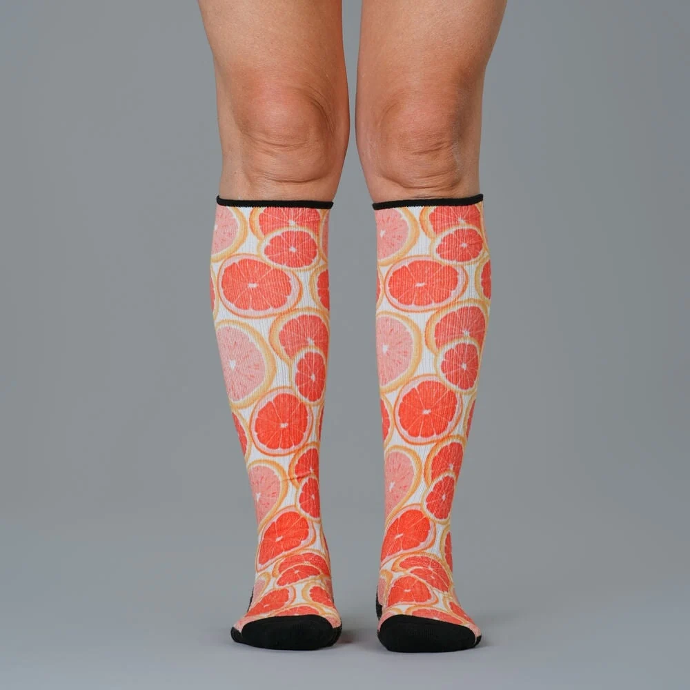 Grapefruit Dreams Compression Socks - Image 2