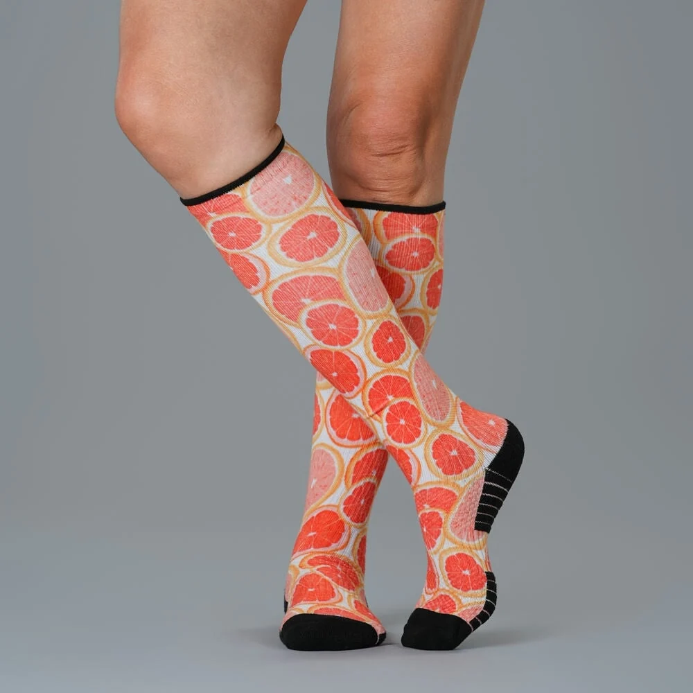 Grapefruit Dreams Compression Socks - Image 3
