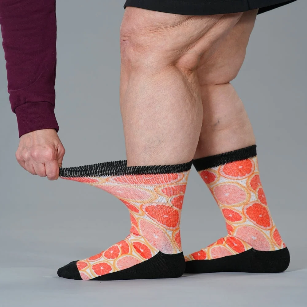 Grapefruit Dreams EasyStretch™ Socks - Image 7