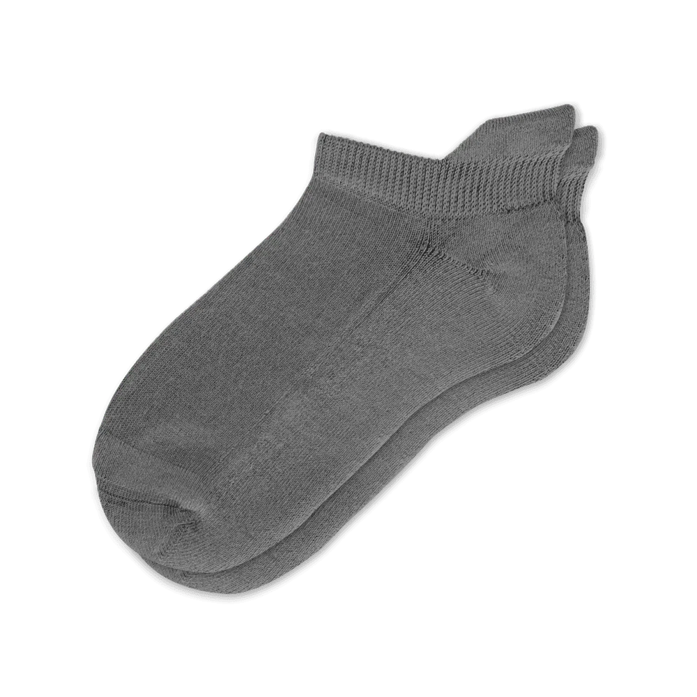 Gray Ankle Socks