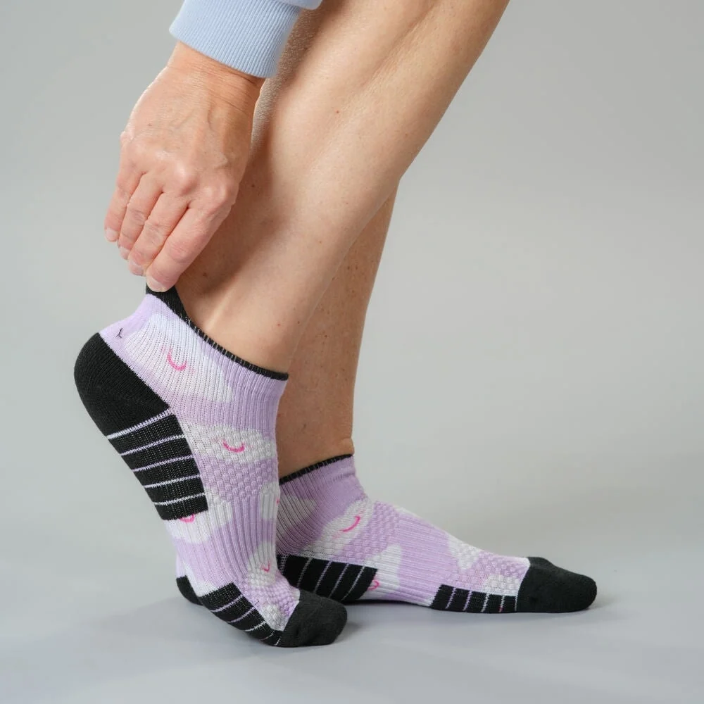 Happy Clouds Ankle Compression Socks - Image 3