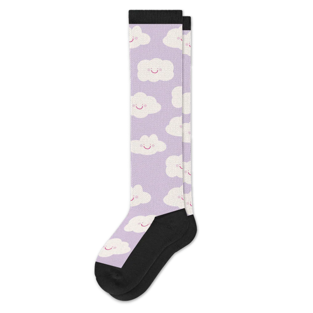 Happy Clouds EasyStretch™ Socks