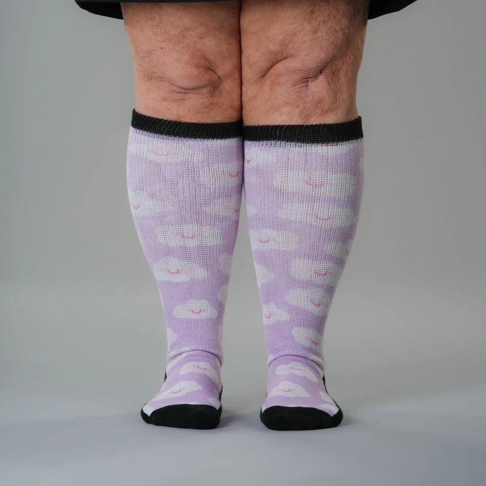 Happy Clouds EasyStretch™ Socks - Image 3