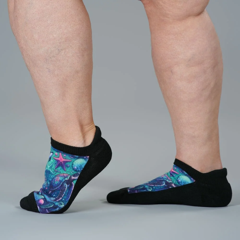 Iridescent Sealife Ankle Socks - Image 3