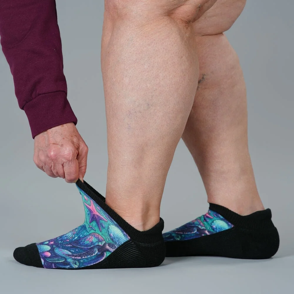 Iridescent Sealife Ankle Socks - Image 4