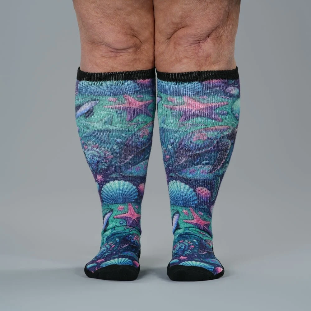 Iridescent Sealife EasyStretch™ Socks - Image 3