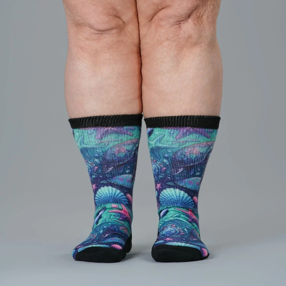 Iridescent Sealife EasyStretch™ Socks - Image 6