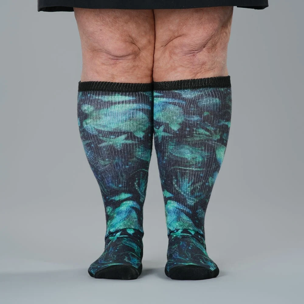 Mandala Ocean EasyStretch™ Socks - Image 3