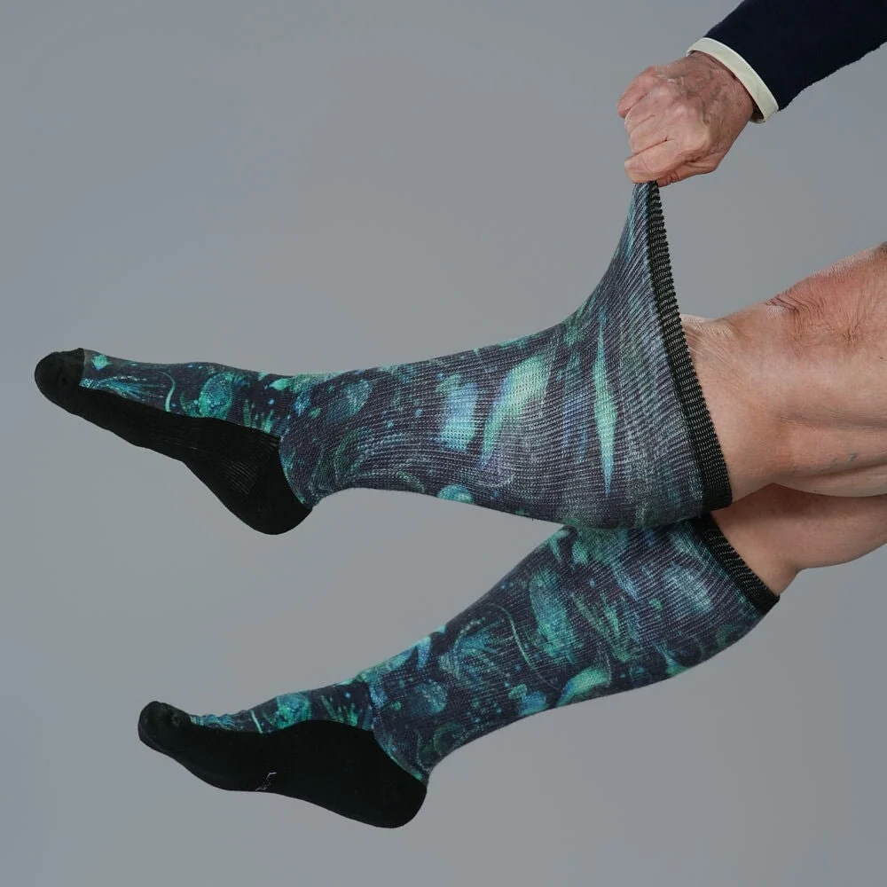 Mandala Ocean EasyStretch™ Socks - Image 5