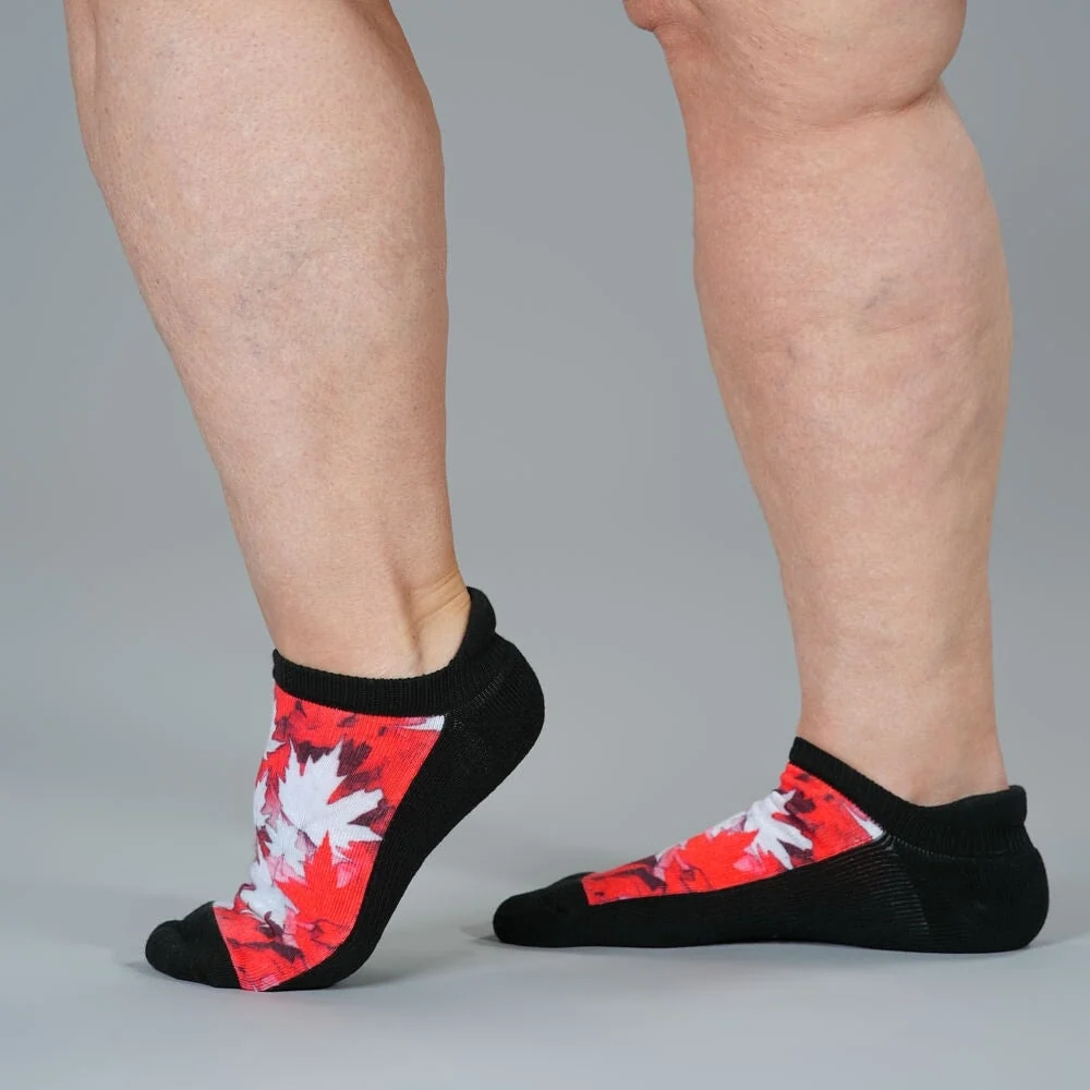 Maple Leaves Ankle Socks - Image 3