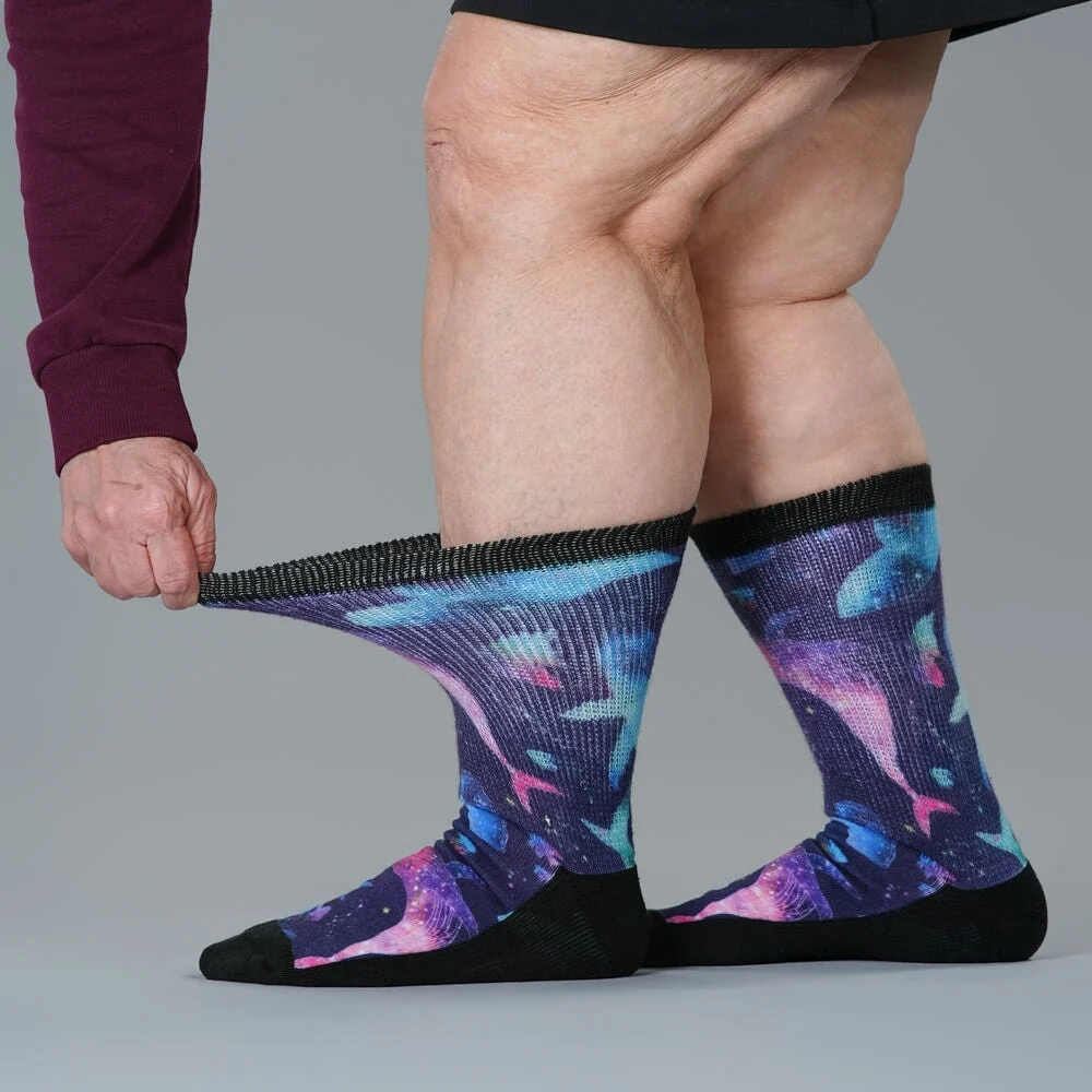 Ocean of Stars EasyStretch™ Socks - Image 7