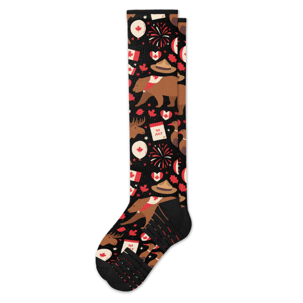 Oh! Canada Compression Socks