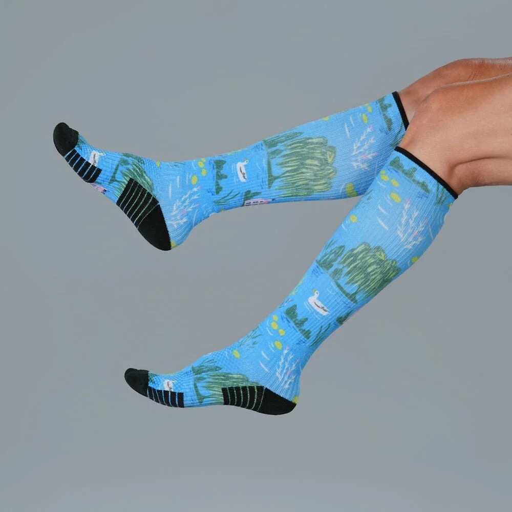 On the Pond Compression Socks - Image 5