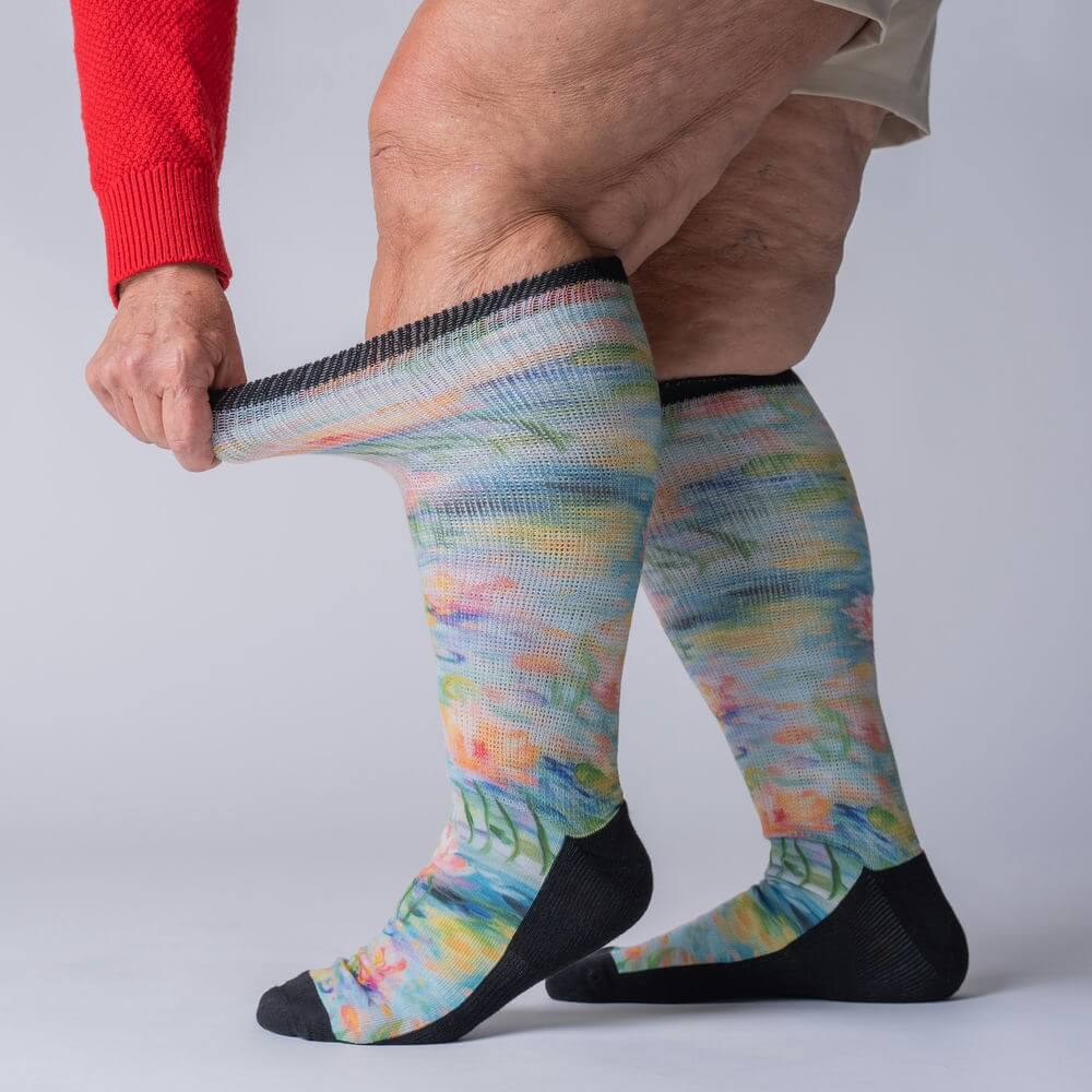 Pastel Pond EasyStretch™ Socks - Image 5