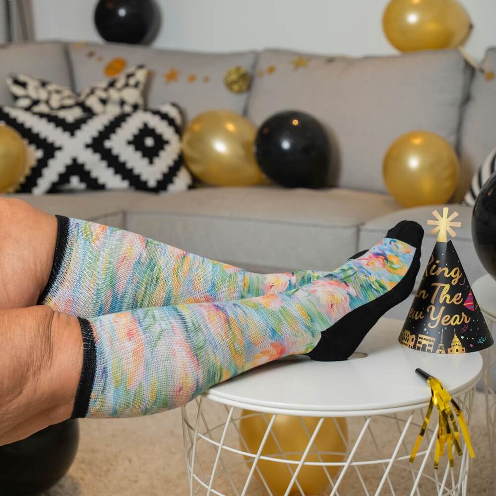 Pastel Pond EasyStretch™ Socks - Image 6